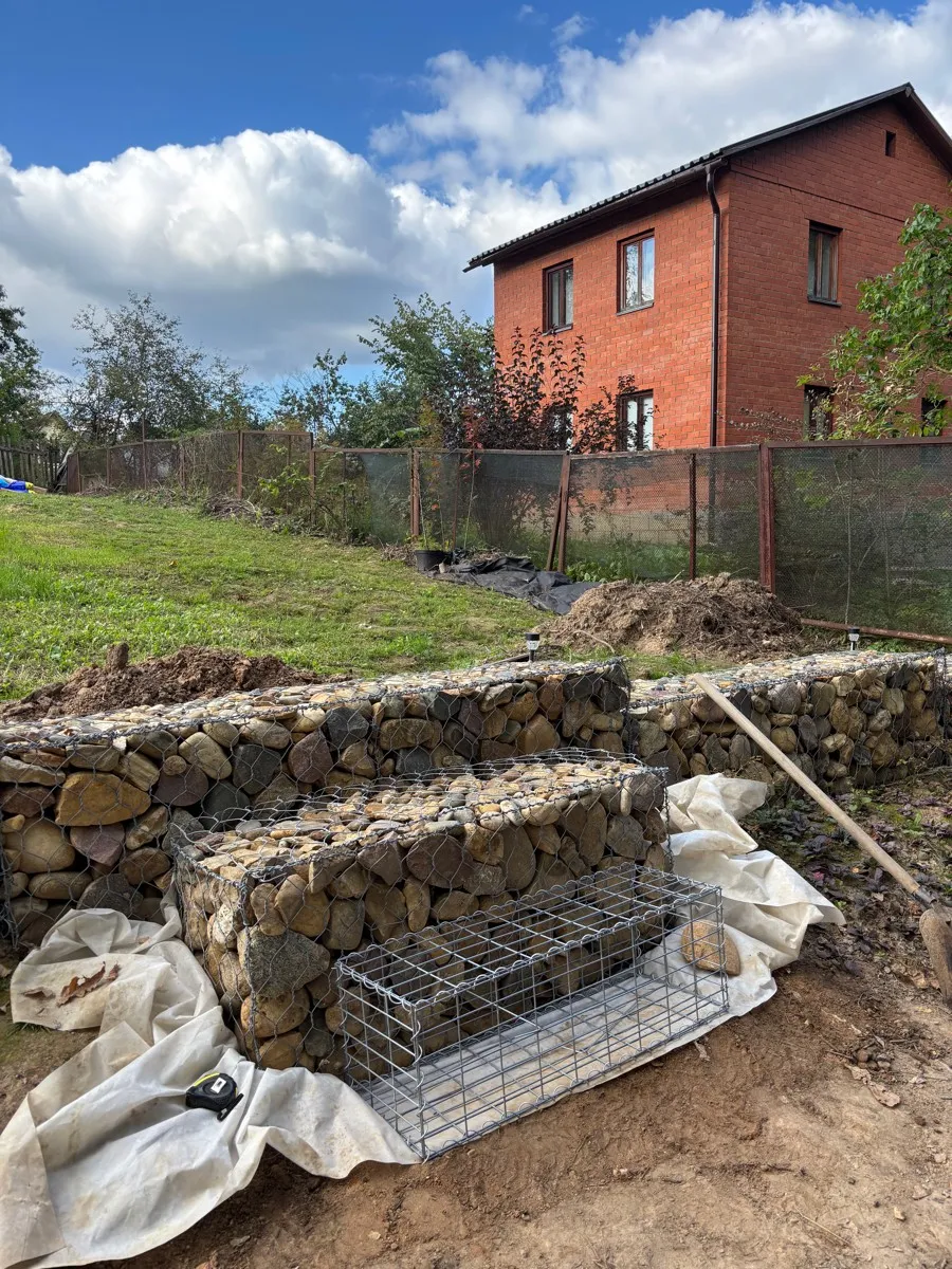 Габион Цоклоь, Сетка сварная, Zn яч. 50х100 Ø3,8 мм. ГОСТ Р 58120-2018