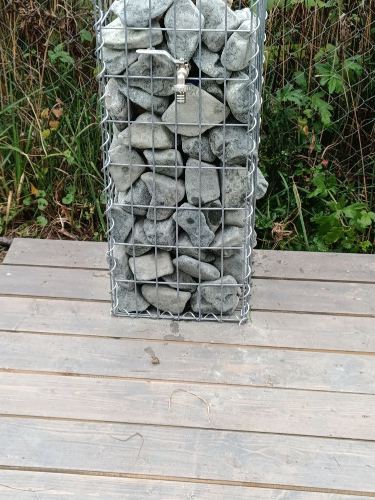 Столб, 25x25x120 Сетка сварная, Zn яч. 50х100 Ø3,8 мм. ГОСТ Р 58120-2018