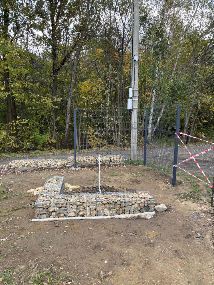 Цоколь, 100x30x30 Сетка сварная, Zn яч. 50х50 Ø3,8 мм. ГОСТ Р 58120-2018